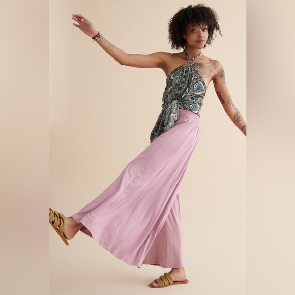 EARTHBOUND Trading Co. Lavender Wide Leg Pants Size Medium - Picture 2 of 16